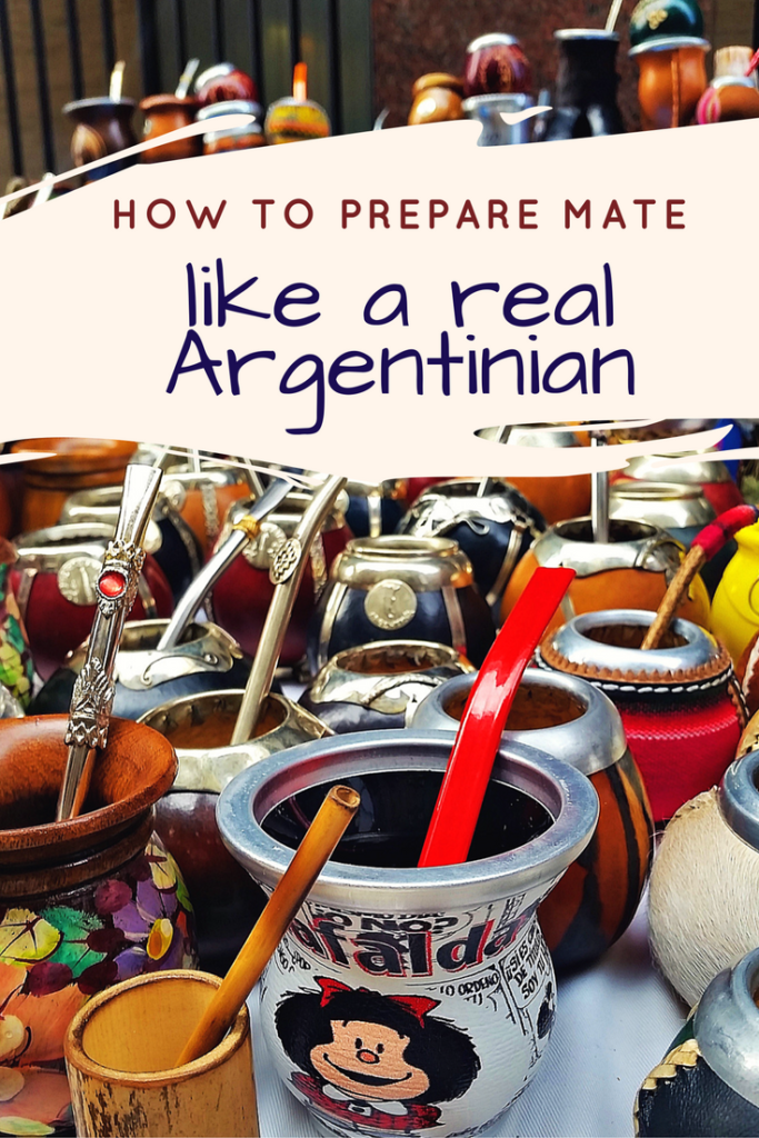prepare mate, Buenos Aires, Argentina