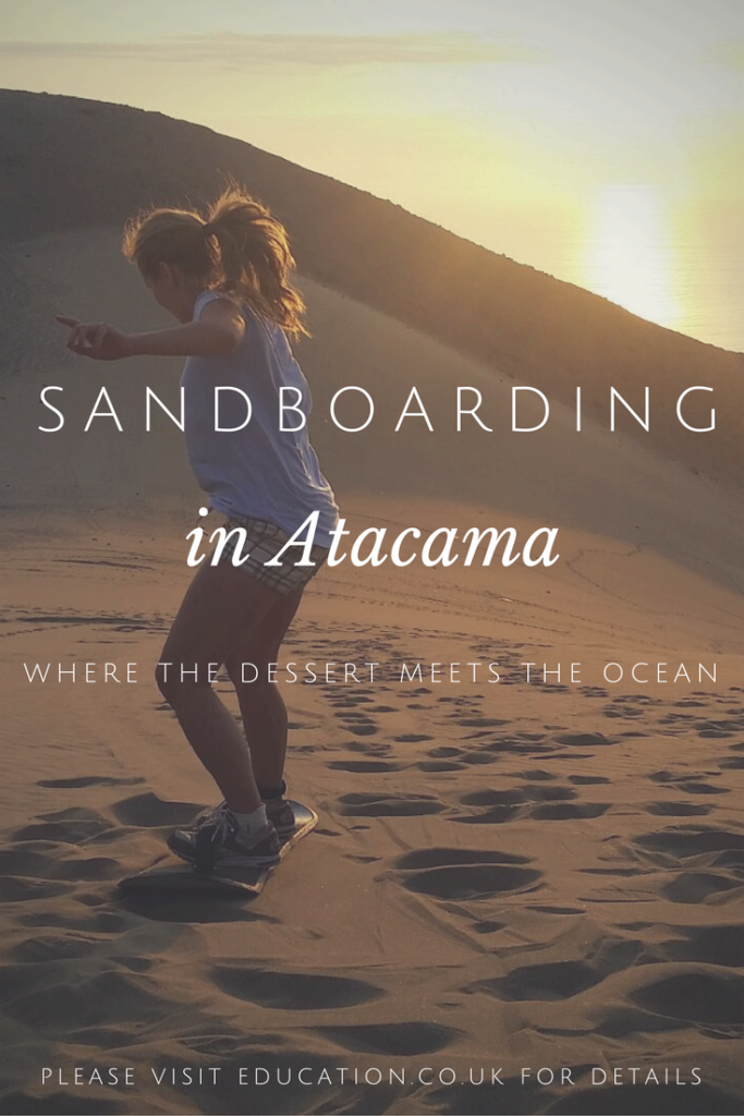 sandboarding in Atacama