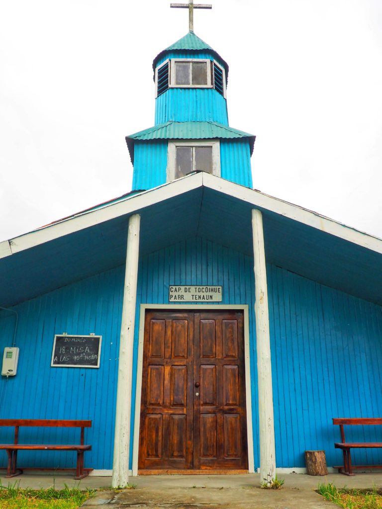 a road trip in Chiloe island, Chile