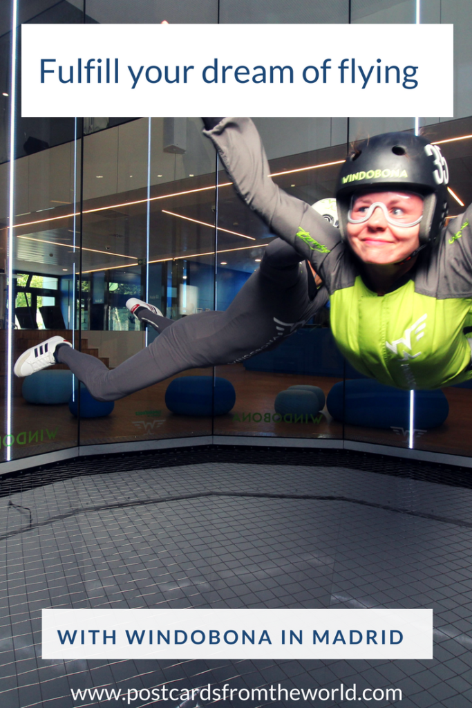 Windobona Madrid, indoor skydiving