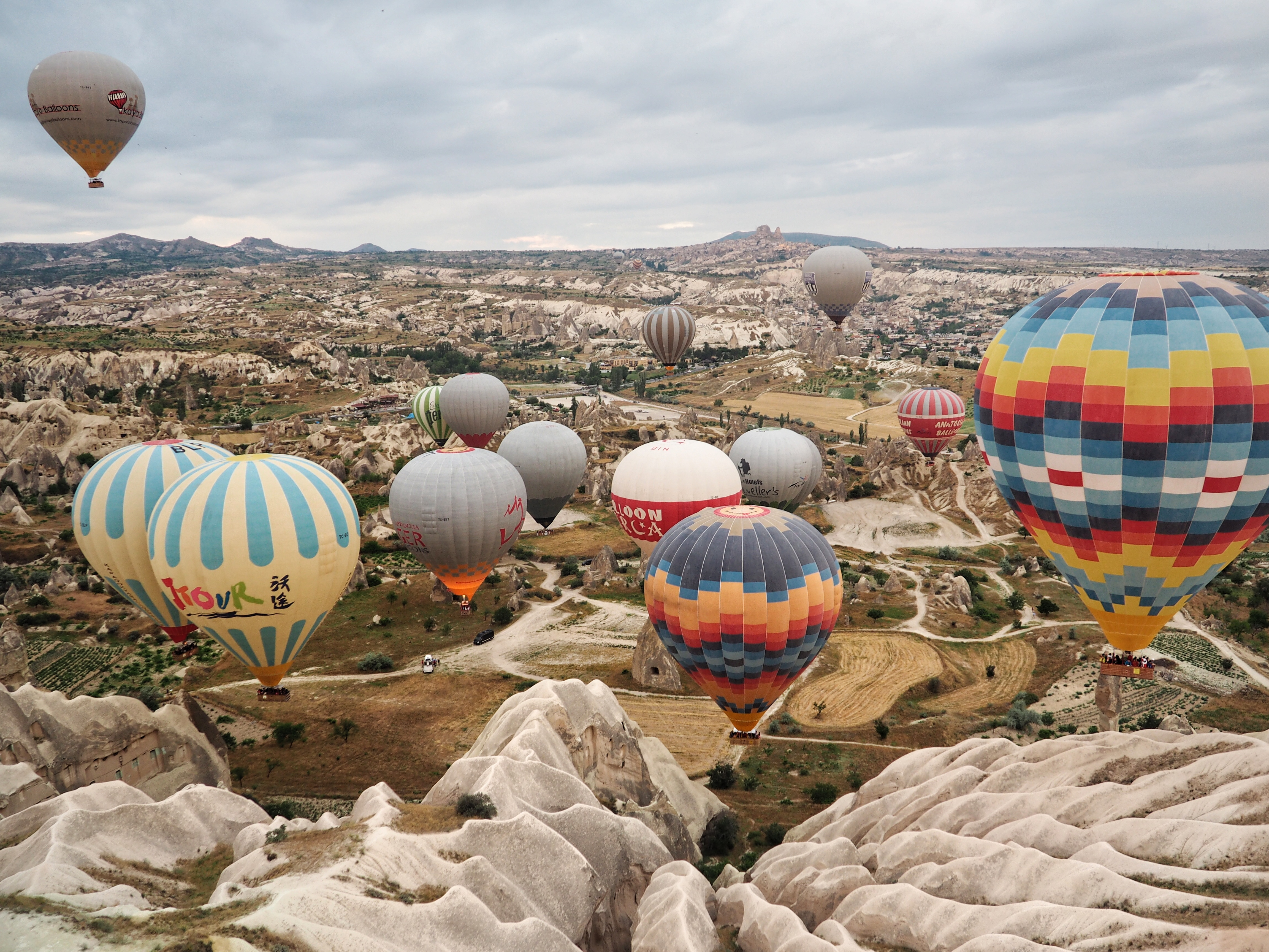 hot air balloon Cappadocia, Turkey.