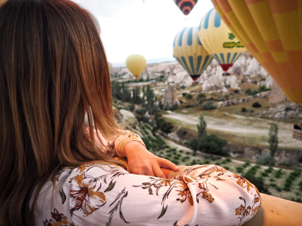 hot air balloon Cappadocia, Turkey