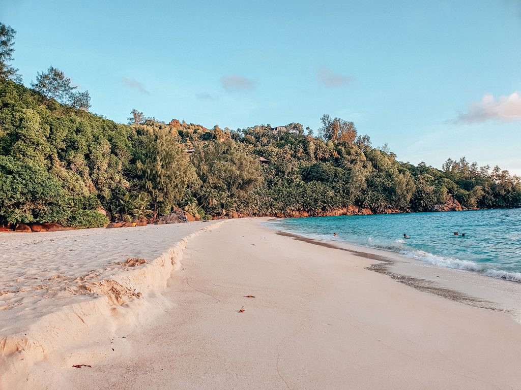 Intendance beach mahe seychelles