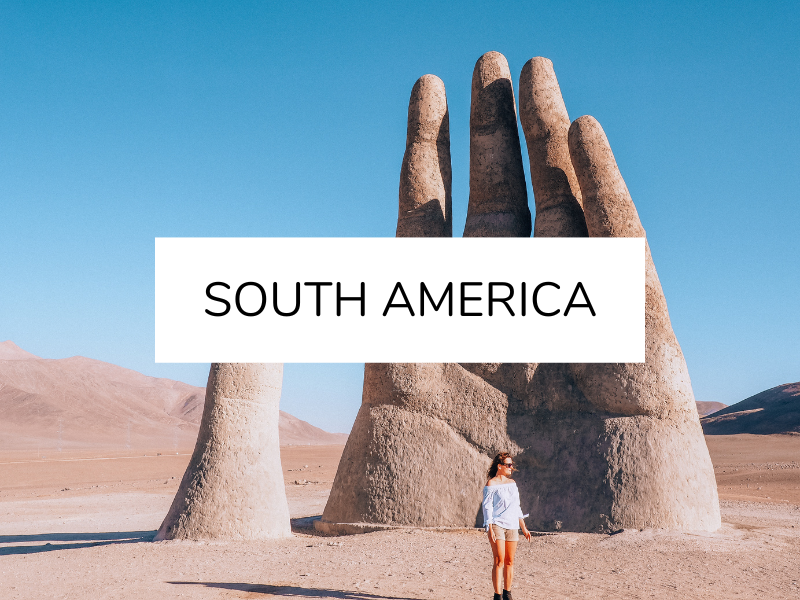 plan a trip to South America