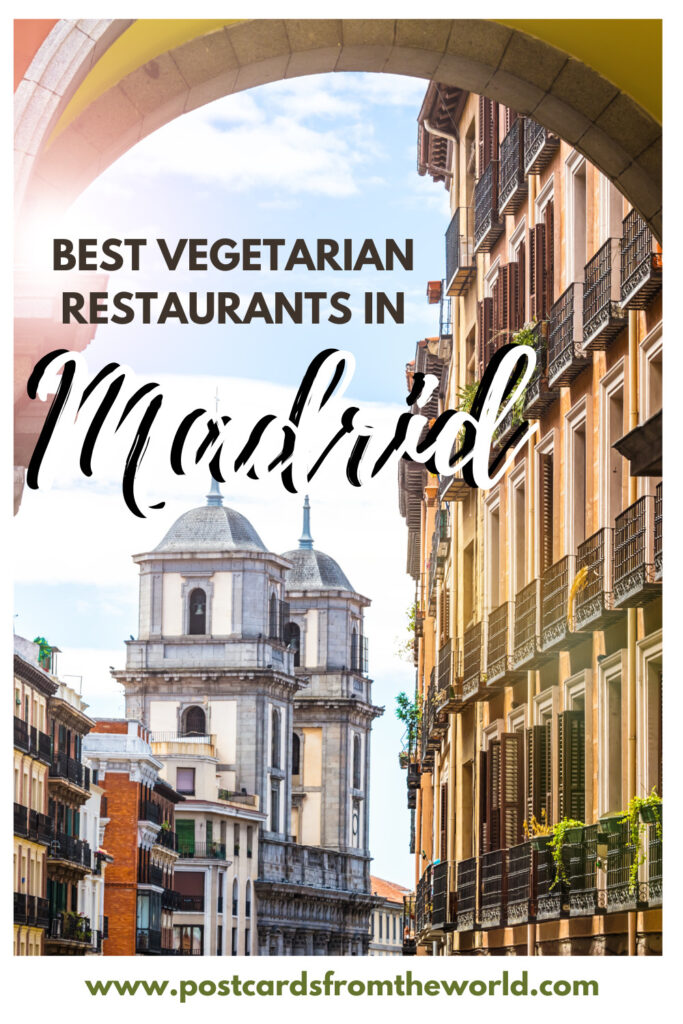 best vegetarian restaurants in madrid