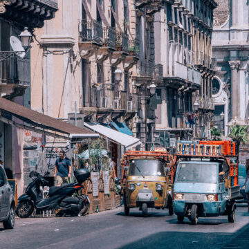 Guide to renting a car and driving in Sicily.