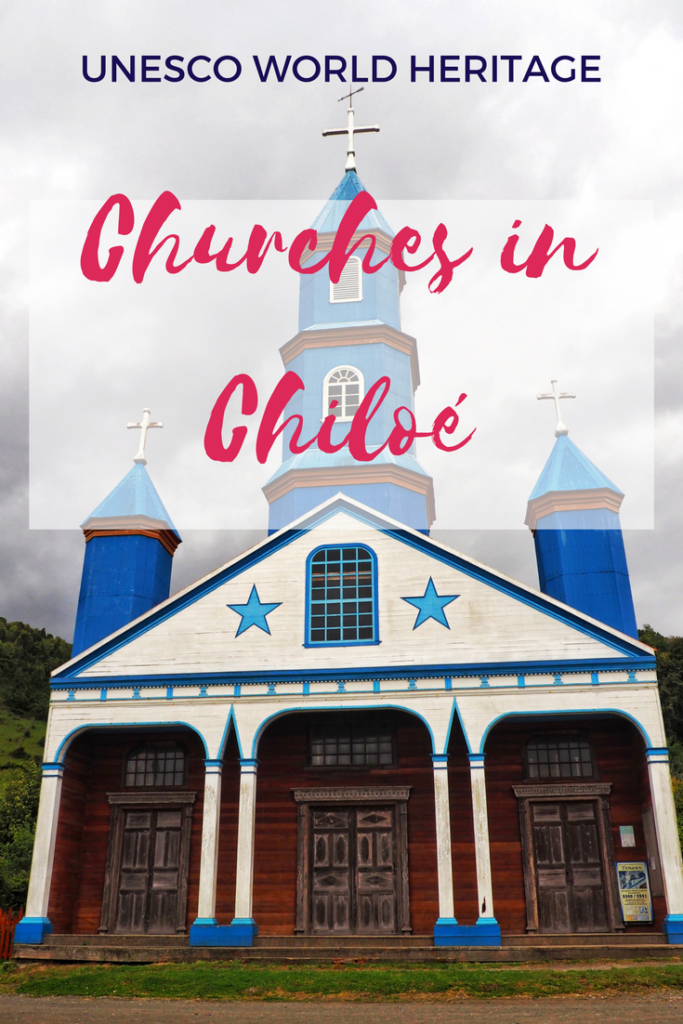 Churches in Chiloe, Chile