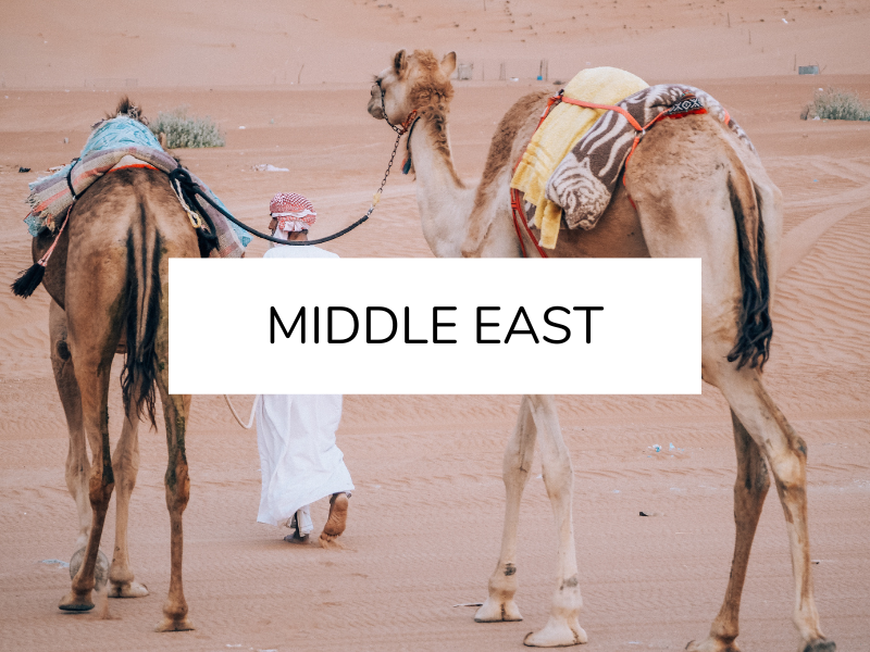 Plan a trip to Middle East