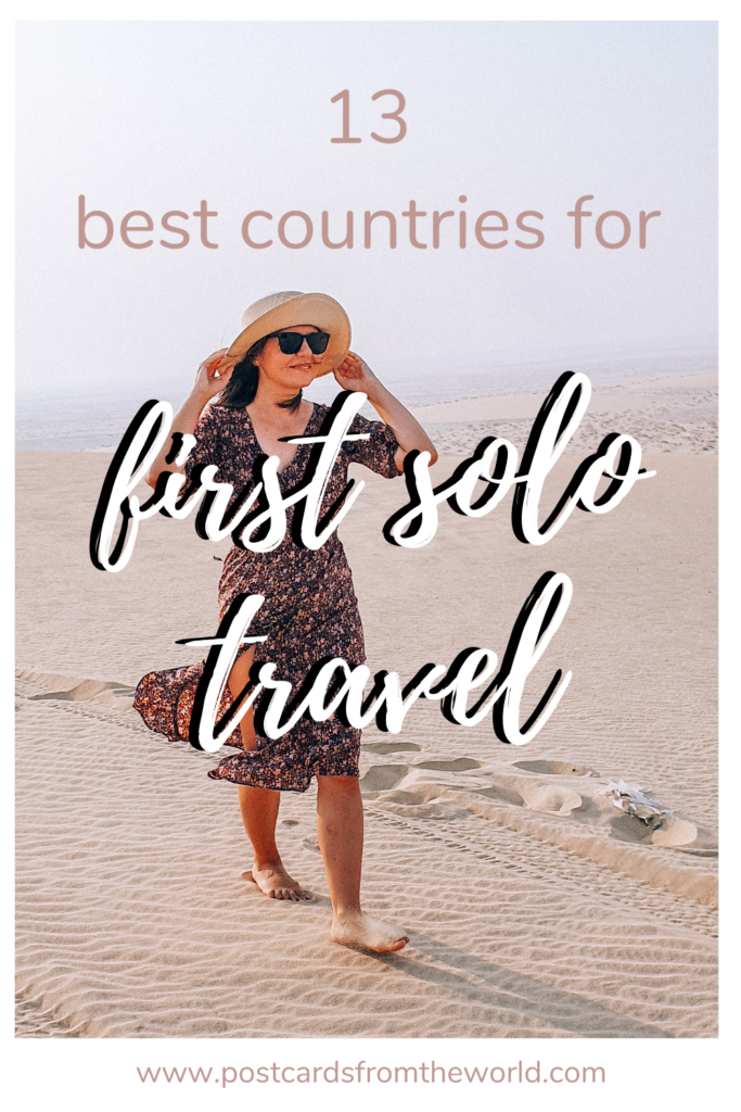 13 best places for first solo travel