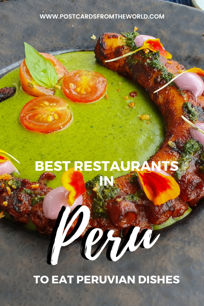 best restaurants in peru